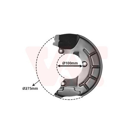 PROTECTION DISQUE FREIN AVANT GAUCHE 