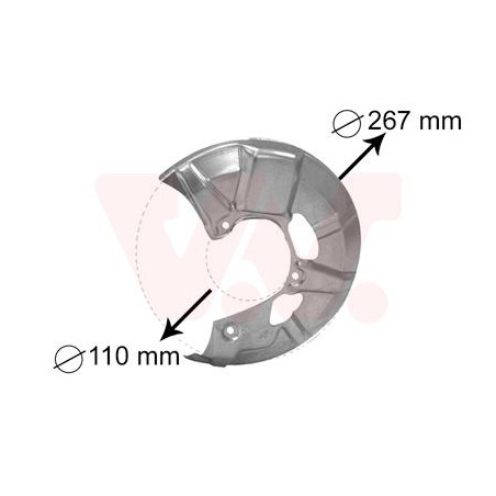 PROTECTION DISQUE FREIN AVANT GAUCHE 