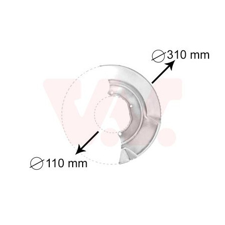 PROTECTION DISQUE FREIN AVANT GAUCHE 