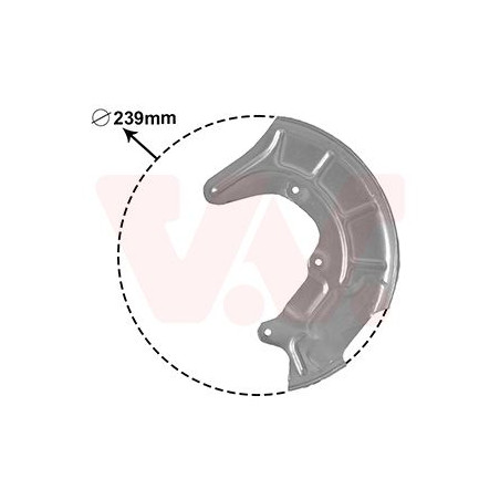 PROTECTION DISQUE FREIN AVANT GAUCHE 