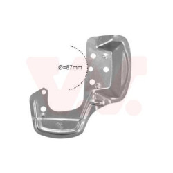 Protection disque frein avant gauche