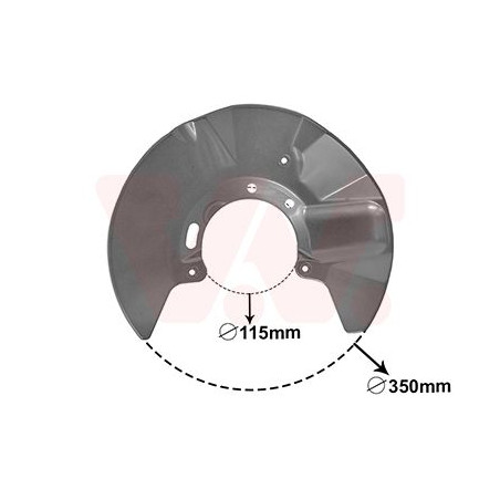 PROTECTION DISQUE FREIN AVANT GAUCHE 