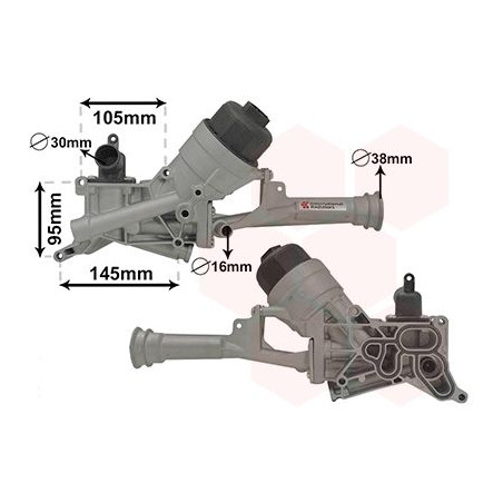 Boitier de filtre a huile