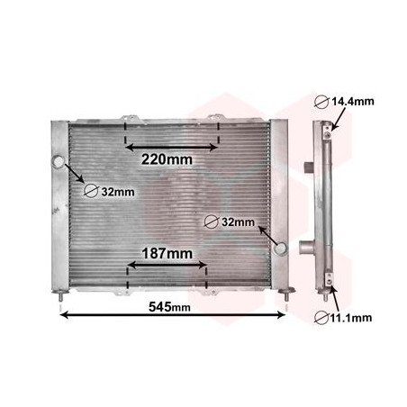 Module refroidissement (radiateur+condensateur)