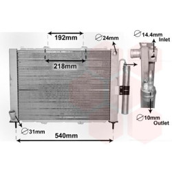 Module refroidissement (radiateur+condensateur)