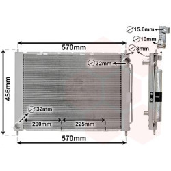 Module refroidissement (radiateur+condensateur)