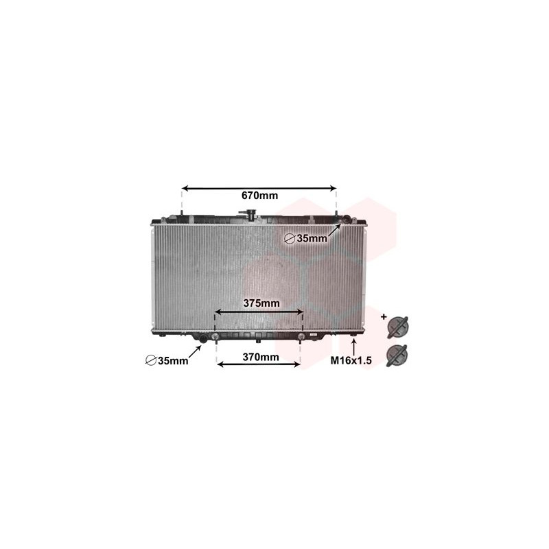 RADIATEUR DIESEL 3.0 TDiD AT 10-00- 450x903x35 