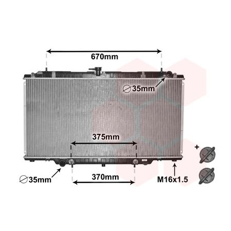 RADIATEUR DIESEL 3.0 TDiD AT 10-00- 450x903x35 