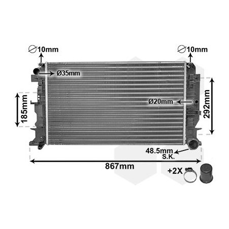 Radiateur diesel
