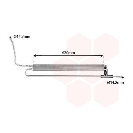 Radiateur direction assistee