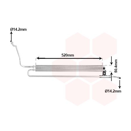 Radiateur direction assistee