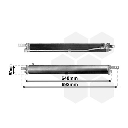 Radiateur direction assistee