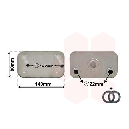 Radiateur huile pour boÎte de vitesse automatique