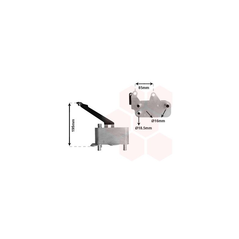 Radiateur huile pour boÎte de vitesse automatique