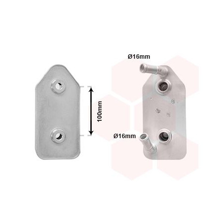 Radiateur huile pour boÎte de vitesse automatique
