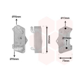 Radiateur huile pour boÎte de vitesse automatique