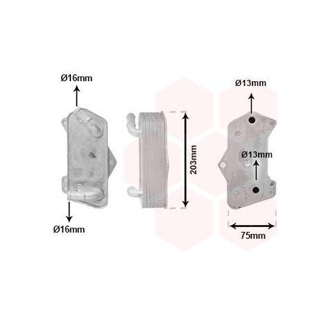 Radiateur huile pour boÎte de vitesse automatique