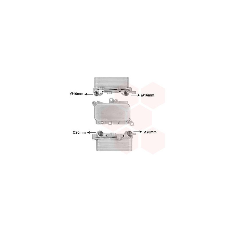 Radiateur huile pour boÎte de vitesse automatique