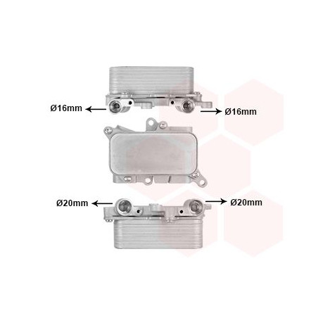 Radiateur huile pour boÎte de vitesse automatique