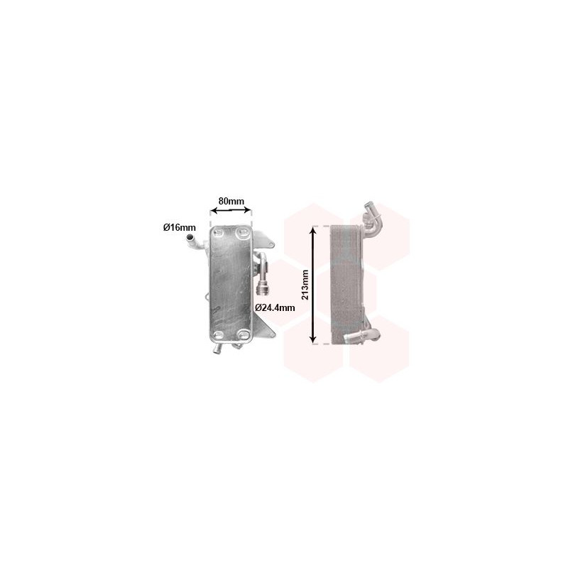 Radiateur huile pour boÎte de vitesse automatique