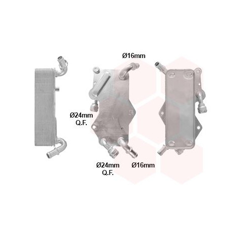 Radiateur huile pour boÎte de vitesse automatique