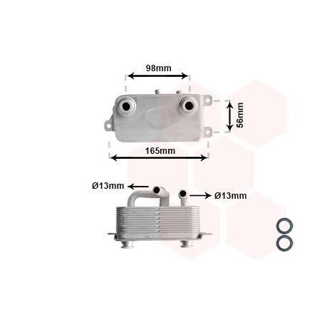 Radiateur huile pour boÎte de vitesse automatique