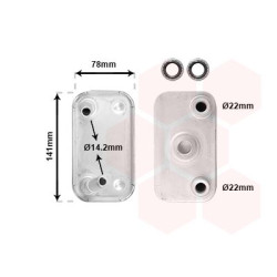 Radiateur huile pour boÎte de vitesse automatique