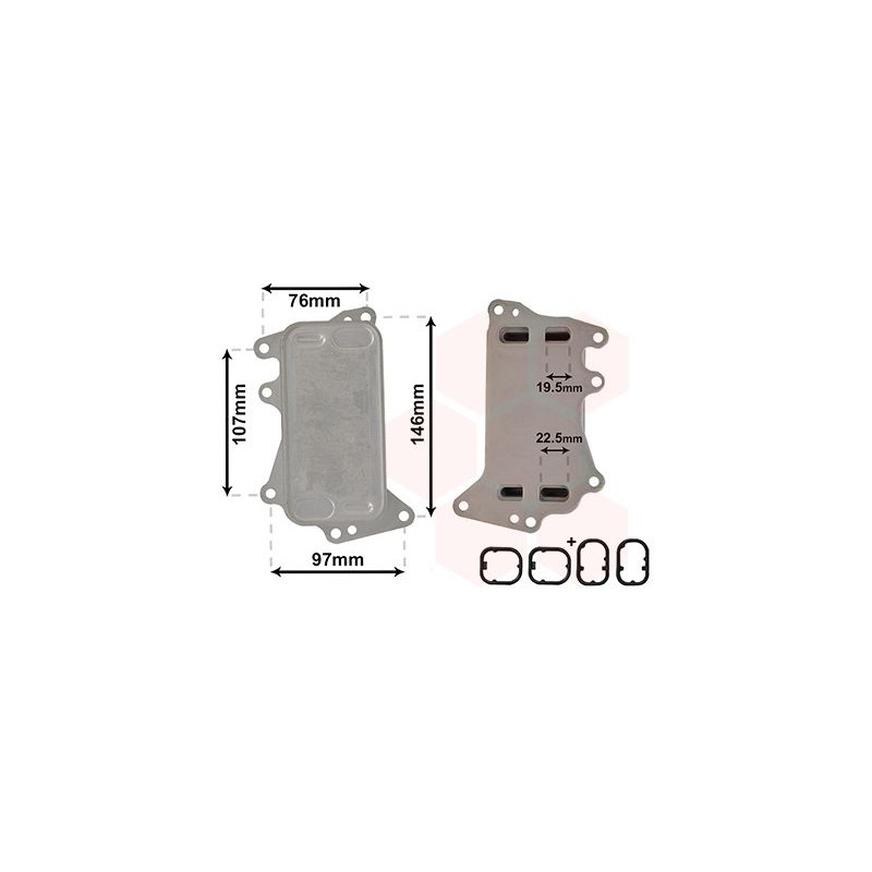 Radiateur huile pour boÎte de vitesse automatique