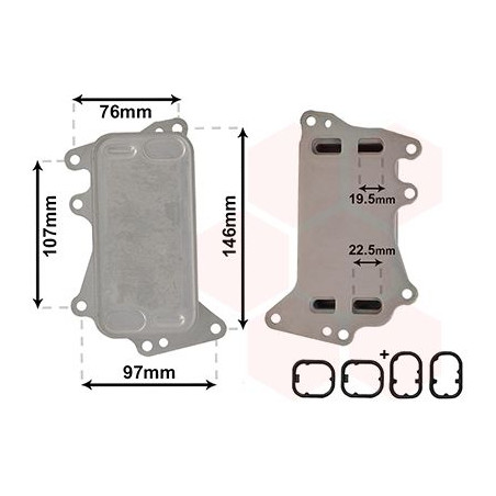 Radiateur huile pour boÎte de vitesse automatique