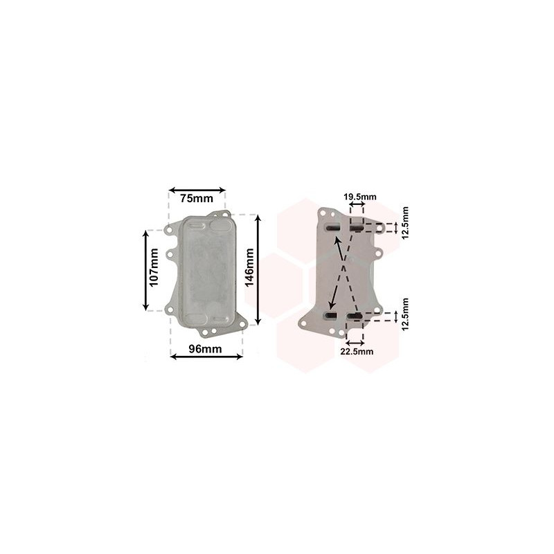 Radiateur huile pour boÎte de vitesse automatique