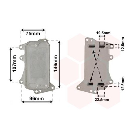 Radiateur huile pour boÎte de vitesse automatique