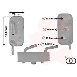 Radiateur huile pour boÎte de vitesse automatique