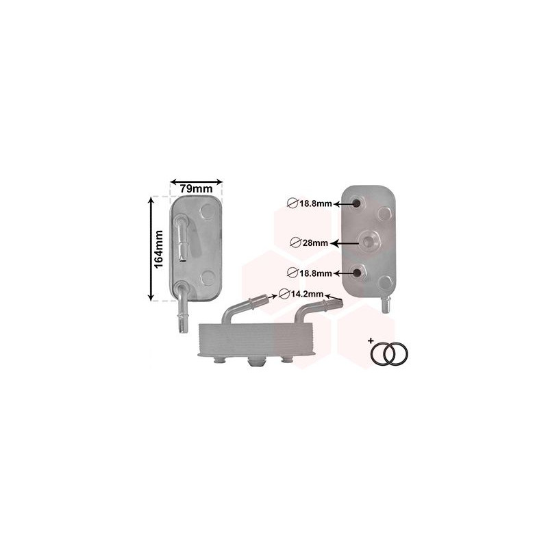 Radiateur huile pour boÎte de vitesse automatique