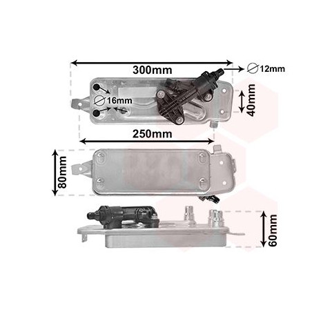 Radiateur huile pour boÎte de vitesse automatique
