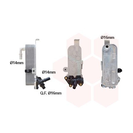 Radiateur huile pour boÎte de vitesse automatique