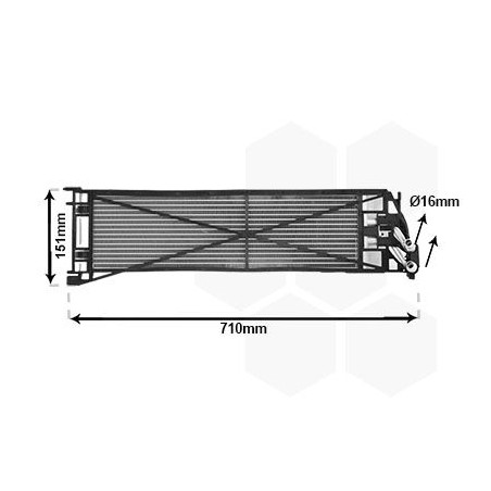 Radiateur huile pour boÎte de vitesse automatique