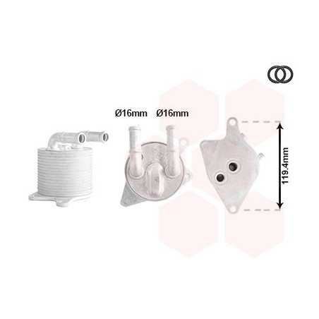 Radiateur huile pour boÎte de vitesse automatique