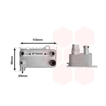 Radiateur huile pour boÎte de vitesse automatique
