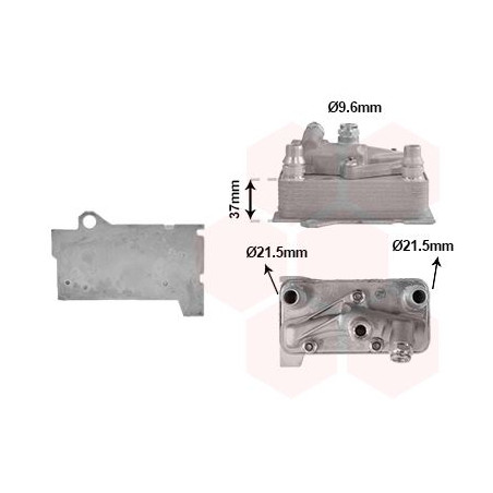 Radiateur huile pour boÎte de vitesse automatique