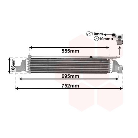 Radiateur huile pour boÎte de vitesse automatique