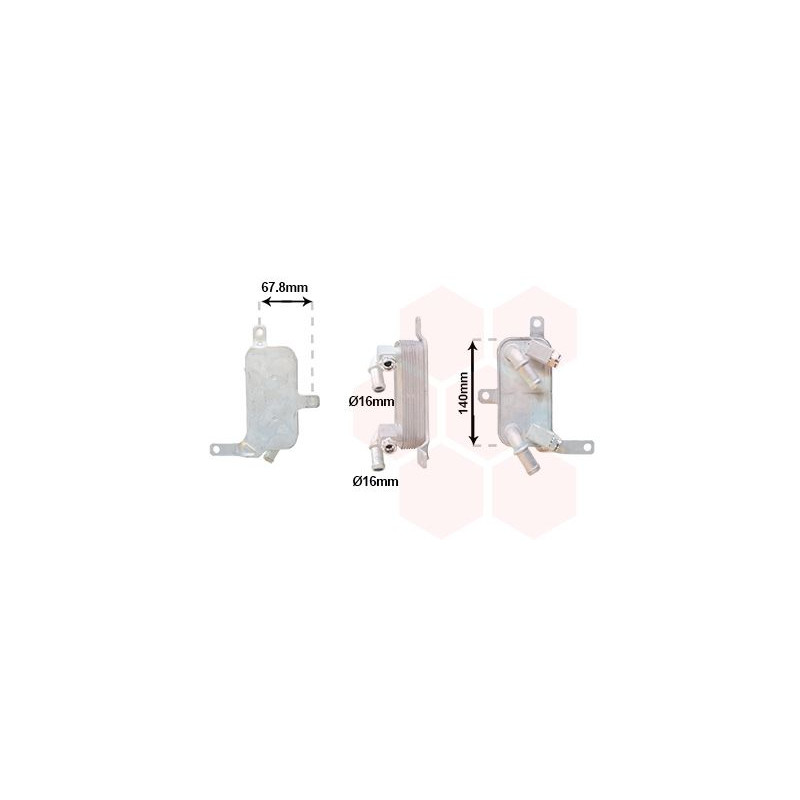 Radiateur huile pour boÎte de vitesse automatique