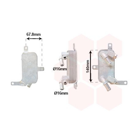 Radiateur huile pour boÎte de vitesse automatique