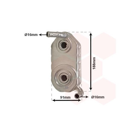 Radiateur huile pour boÎte de vitesse automatique