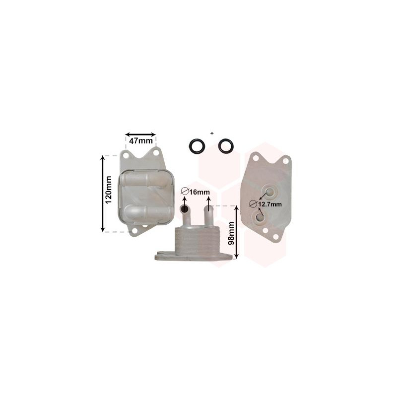 Radiateur huile pour boÎte de vitesse automatique