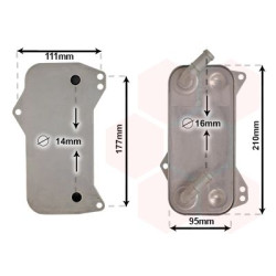 Radiateur huile pour boÎte de vitesse automatique