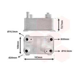Radiateur huile pour boÎte de vitesse automatique