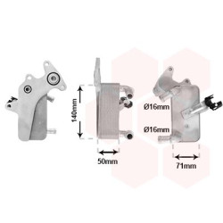 Radiateur huile pour boÎte de vitesse automatique