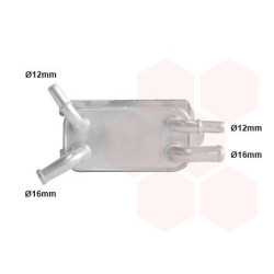 Radiateur huile pour moteur