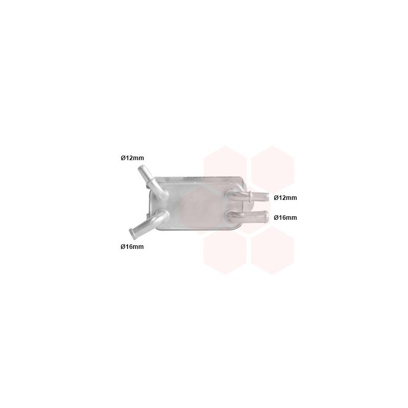 Radiateur huile pour moteur