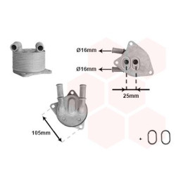 Radiateur huile pour boÎte de vitesse automatique